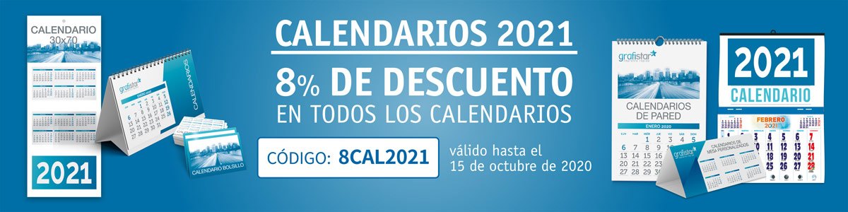 Calendarios personalizados baratos