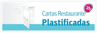 Cartas Restaurante Plastificadas